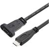 CY Cavo USB-C USB 3.1 tipo C maschio a femmina estensione dati cavo di bloccaggio a vite per Realsense Camera VR Quest Link