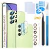 RongZy 2 Pezzi per Samsung Galaxy A54 5G Fotocamera Posteriore Posteriore per Samsung Galaxy A54 5G A546 Lente di Ricambio per Fotocamera Posteriore Coprire con Kit di Riparazione