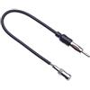 Keple Adattatore Per Antenna Autoradio Compatibile con Antenna Per Veicoli Motorola Type Per Radio Europee Selezionate Per B.M.W. Serie 3, 5, 7, 8, M3, M5, M6, Z3 | Motorola Tipo DIN Maschio A Presa ISO