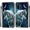 KENHONER Custodia per Samsung Galaxy A18/ A17/ A26 5G, Lupo