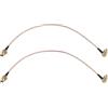 Futheda 2 pezzi Cavo Prolunga Antenna RP-SMA Femmina a RP-SMA Maschio ad Angolo Retto RG316 30 cm Compatibile con Ricevitore Chiavetta USB RTL SDR Gateway Router Cellulare 4G LTE