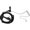 HYSHIKRA Microfono con auricolare mono regolabile compatibile con Mindland G7 / PRO G6 G9 / PRO G12 GXT250 GXT550 GXT650 LXT80 Alan39, Ptt e Vox selezionabili