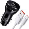 ACAGET 67W Caricabatterie Auto USB per Xiaomi 17T 15T 15 14 13T 15 13 Ultra