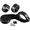 Msm-case Supporto GPS per Garmin Edge 530/830/1030 Plus/1040/1040 Solar - Manubrio Bici per GPS e Altri Dispositivi - Videocamera per Fari Bici