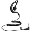 HYS Cuffia Auricolare 3,5 mm, Solo para escuchar, Gancio Auricolare compatible con radios bidireccionales como micrófono de mano (G-1)