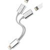 Kefiany Adattatore jack per cuffie Lightning (2 in 1) per iPhone 14 13 12, caricabatterie, adattatore, cavo audio, AUX, doppio connettore, MFI certificato per Apple, cuffie, microfono, accessori iPad, auto