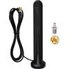 Greatzer 5G Antenna Lte 4G Esterna 15DBI Omnidirezionale 600-6000 MHz Amplificatore Segnale Interni Esterni Impermeabile Connettore SMA con Porta TS9 Base Magnetica,3G/4G/5G/GSM/GPRS/LTE/Wi-Fi Universale-1.5M