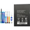 Vvuilsty TBL-53A3000 - Batteria di ricambio per Neffos M7650, ricaricabile a 0 cicli, compatibile con Neffos M7650 con kit di attrezzi di riparazione