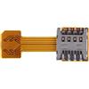 JERKKY Hybrid Double Dual SIM Scheda Micro SD Adapter per Android Phone Extender Micro Nano Micro a Nano