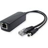 ANVISION Splitter GigE PoE, adattatore Ethernet da 48 V a 12 V 2 A, per videocamera di sicurezza, AP, Voip e altro, AV-PS12-G