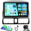 Motorsi 6GB+128GB Motorsi Android Auto Stereo per Honda CRV 2002 2003 2004 2005 2006, Wireless Carplay Autoradio con Touchscreen GPS Navi/WiFi/FM/RDS/SWC/Canbus/Bluetooth/EQ + Telecamera Posteriore