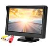 Garsent Monitor auto, 5 pollici HD TFT LCD Telecamera per retromarcia Supporto per monitor impermeabile PAL/NTSC per telecamera di backup per auto.