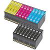 Bada T0715 - Cartuccia d'inchiostro compatibile per Epson T0711 T0712 T0713 T0714 con Epson Stylus SX218 SX200 SX415 SX400 SX215 BX300F BX310FN SX210 SX215 DX405 SX100 SX105 SX110 SX115 (20 pezzi).