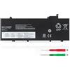 KXRSII L17M3P71 L17L3P71 Batteria per Lenovo ThinkPad T480s Type 20L7 20L8 Serie 01AV478 01AV480 01AV479 L17M3P72 SB10K97620 SB10K97621 SB10K97622 11.58V 57Wh 4920mAh