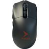 AR3S Blood Red V1, Mouse da gaming ultra-leggero, 59g, ergonomico, Tripla Modalita (USB, Wireles, Bluetooth 5.1) Alte Prestazioni, 12000 DPI, Mouse da gaming, Mouse per ufficio