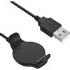 MoKo Caricatore per Garmin Forerunner 620, Caricabatterie con 1m Cavo USB di Ricarica & SYNC Sincronizzazione per Garmin Forerunner620 Smart Watch - Nero