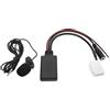 Keenso 12 Pin Adattatore per Cavo Audio per Auto, Stereo per Auto Bluetooth di Ricambio per C2 C3 C4 C6(Con microfono)