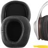 Geekria Cuscinetti auricolari di ricambio per cuffie Denon AH-D600, AH-D7100, cuscinetti per cuffie, parti di riparazione (nero)