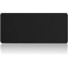 ProElife Tappetino Mouse Estensibile XL 70 x 30 cm Grande Tappetino per Mouse con Base in Gomma Antiscivolo e Bordo Overlock Computer Portatile Mouse e Scrivania (nero)
