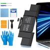 pengguo Batteria per MacBook Pro 15 pollici A1398 solo metà 2012, inizio 2013, batteria sostitutiva per laptop modello A1417 Batteria MC976LL/A MC975LL/A MD831LL/A ME665LL/A ME664LL/A 8680 mAh
