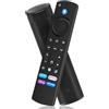 QINCINA Telecomando vocale QINCINA per Fir-e TV Stick (4K, 2° Gen, 3° Gen, Life), Fir-e TV Cube (1° Gen, 2° Gen, 3° Gen), Smart TVs/Insignia/Pioneer