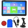 KIMISS Navigatore GPS per camion per auto Navigatore per auto 9 pollici 8G 256M Radio FM di navigazione GPS con navigazione vocale, Avviso autovelox, Aggiornamento mappe