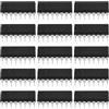 VGOL 25Pcs DIP16 IC 8BIT Registro di spostamento parallelo/uscita seriale Computer a 16 pin Dispositivi con foro passante SN74HC165N nero per strumenti di comunicazione