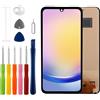 Duotipa Display TFT da 6,6, compatibile con Samsung Galaxy M35 5G SM-M356B, display LCD touchscreen, con kit di strumenti di riparazione