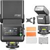 GODOX iT32 TTL fotocamera flash X5N Flash wireless 1/8000s HSS GN18 fotocamera Speedlite 1.5 s tempo di ricarica luce LED integrata con diffusore morbido e filtro magnetico per fotocamere Nikon