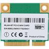 Garsent Scheda di Rete Wireless 5374M WiFi 6E 5G Tripla Banda Gigabit 6GHz con Tecnologia, BT5.2, Porta Mini PCIE, Compatibile con Notebook, Piccoli Host, Macchine Tutto in