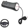 REARMASTER Controllo volante montato, universale per lettore DVD di autoradio Sistema di navigazione GPS con funzione di apprendimento chiave