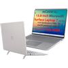 mCover Custodia compatibile solo per Microsoft Surface Laptop 7 Windows 2024+ da 13 pollici con CPU ARM e Copilot+ alimentato da AI (non compatibile con altri modelli di superficie) - Trasparente