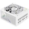 GAMEMAX GXPRO 850G WH Alimentatore PC 850W completamente modulare, ATX3.1 PCIe5.1 con connettore 12V-2x6, 80 Plus Gold, condensatori giapponesi 105°C, 7 circuiti di protezione, 10 anni, bianco