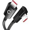 CELLONIC 100W (PD) Cavo da USB C a USB C, cavo di ricarica rapida PD 3.1 compatibile con iPhone 15 Series,MacBook Pro/Air M2,iPad Pro 12.9/iPad Air/Mini 6,Samsung S24 S23 S22 S21/A13 A23 Huawei,ecc 1M