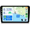 YUNTX [6GB+128GB] Autoradio 2 DIN Android 14 per Audi A3 8P(2003-2013)-[Wireless Carplay/Android Auto/DSP]-IPS 9 Touch Screen-Camera+Microfono-DAB/Mirror link/Controllo del volante/BT 5.0/WiFi/USB