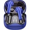 DUCOCUB Air1 Pro Cuffie Bluetooth Cancellazione Rumore Attiva con Modalità Multiple, Hi-Res Audio, EQ personalizado vía App, Pure Bass Sound, 49H, Cuffie Wireless, Connessione Multipunto, Blu