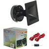 PYLE PH44 DRIVER A COMPRESSIONE TWEETER A TROMBA QUADRATO DA 11,50 X 11,50 CM DA 75 WATT RMS 150 WATT MAX IMPEDENZA 8 OHM CASA DJ FESTE DISCO HOME PARTY AUTO SENSIBILITA' 105 DB