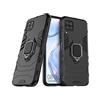 MaiJin LuluMain Compatibile con Huawei P40 Lite, Nova 7i, Nova 6 SE Cover, Custodia Armor Anello Cavalletto (Funziona con Il Supporto Magnetico per Auto) Case Paraurti (Nero)