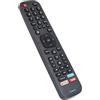 VINABTY Sostituzione Telecomando Adatta per EN2BS27H Hisense A7100F TV 43A7100FTUK 50A7100FTUK 58A7100FTUK 65A7100FTUK 43A7100F 50A7100F 55A7100F 58A7100F 65A7100F 75A7100F