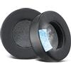SOULWIT Cuscinetti Auricolari Gel Rinfrescante Ricambio per HIFIMAN SUNDARA/HE400(HE400se/i/S)/HE560(HE560i)/HE500/HE300/HE350/HE3/HE5/HE6 Cuffie, Padiglioni con Schiuma Memory Ad Alta Densità - Nero