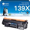 G&G Toner compatibile con HP 139X 139A con chip per toner HP Laserjet Pro 3002dn 3002dw MFP3102fdw MFP3102fdn