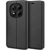 BEZ Cover per Redmi Note 14 Pro 5G, Custodia Compatibile per Xiaomi Redmi Note 14 Pro Plus 5G, Protettiva Portafoglio in Pelle con Porta Carta di Credito, Chiusura Magnetica, Nero