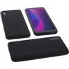 foto-kontor Custodia Compatibile con cellulari Blackview A60 Cover in Gomma TPU di Colore Nero