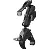 TUSITA Moto ATV/UTV Supporto Compatibile con Garmin GPS Portatile - Base a Morsetto a Artiglio, Braccio Medio