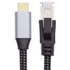 xiwai Cavo di rete da USB-C a Ethernet, cavo USB di tipo C RJ45 maschio ad alta velocità 1000 Mbps Gigabit direttamente connesso rete LAN compatibile con Thunderbolt3 per laptop, tablet, 1,2 m