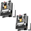 ARCELI Scheda di sviluppo ESP32 CAM, per ESP32-CAM-MB Dual Core WiFi Bluetooth scheda di sviluppo con fotocamera 2640 antenne IPEX Micro USB TF modulo compatibile con Arduino (2 pezzi)