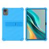GIOPUEY Cover Compatibile con DOOGEE T36 - con Supporto - Custodia Protettiva in Silicone TPU Morbida Case - Blue