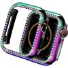 Yolovie Custodia Compatibile per Apple Watch Serie 6 SE 5 4Cassa, operchio Viso Diamanti di Cristallo Bling Strass Lucido, Cornice Protettiva per iWatch Donna Ragazze. 40mm colorato