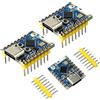 QIQIAZI Per ESP32-C3 PRO Mini scheda di sviluppo, per ESP32-C3 PRO Mini Modulo Onboard per ESP32-C3FH4 Chip WiFi Bluetooth per scheda di sviluppo ESP-32 per Arduino (3 pezzi)