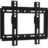 Sylvox Supporto TV Regolabile da 14 a 42 Pollici, Regolabile in Altezza e Girevole Piedistallo per TV 75 x 75 mm a 200 x 200 mm, Supporto Max 25kg, Adatto per Televisori Domestici e Caravan